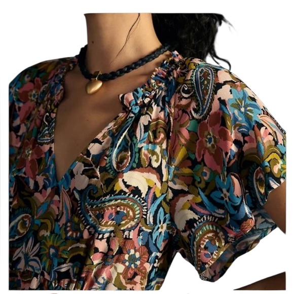 Anthropologie Robin Tiered Mini Dress - Picture 8 of 8